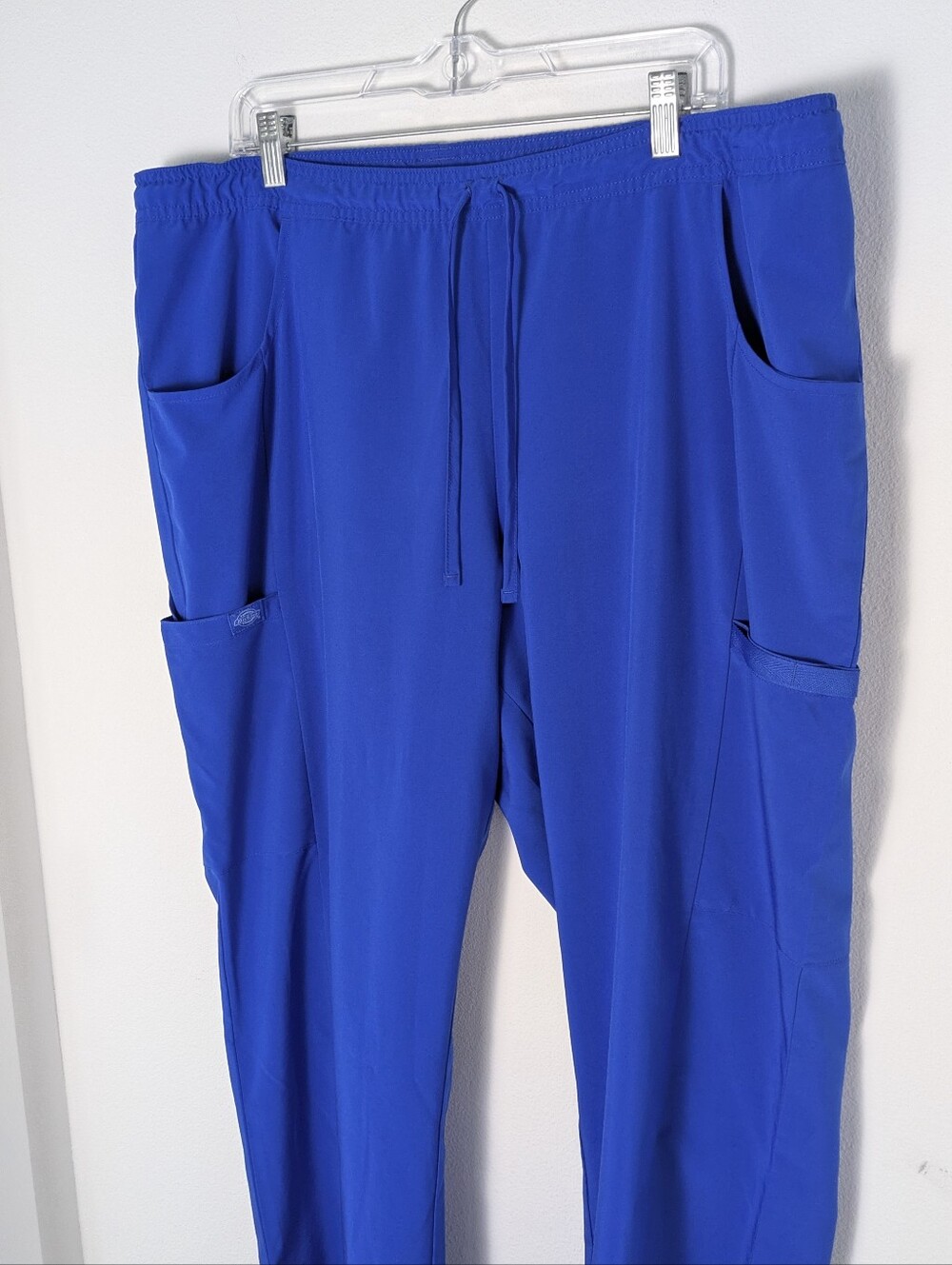Dickies EDS Essentials Stretch Scrubs Set 2XL Unisex Blue Top & Pants Medical - Picture 14 of 14